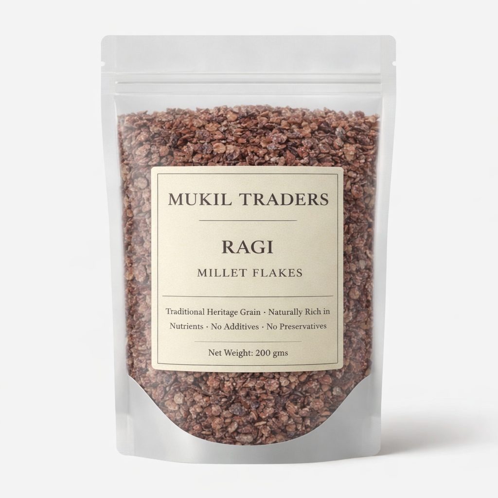 Ragi Flakes (Kelvaragu Aval / Finger Millet Poha) (200 gms)
