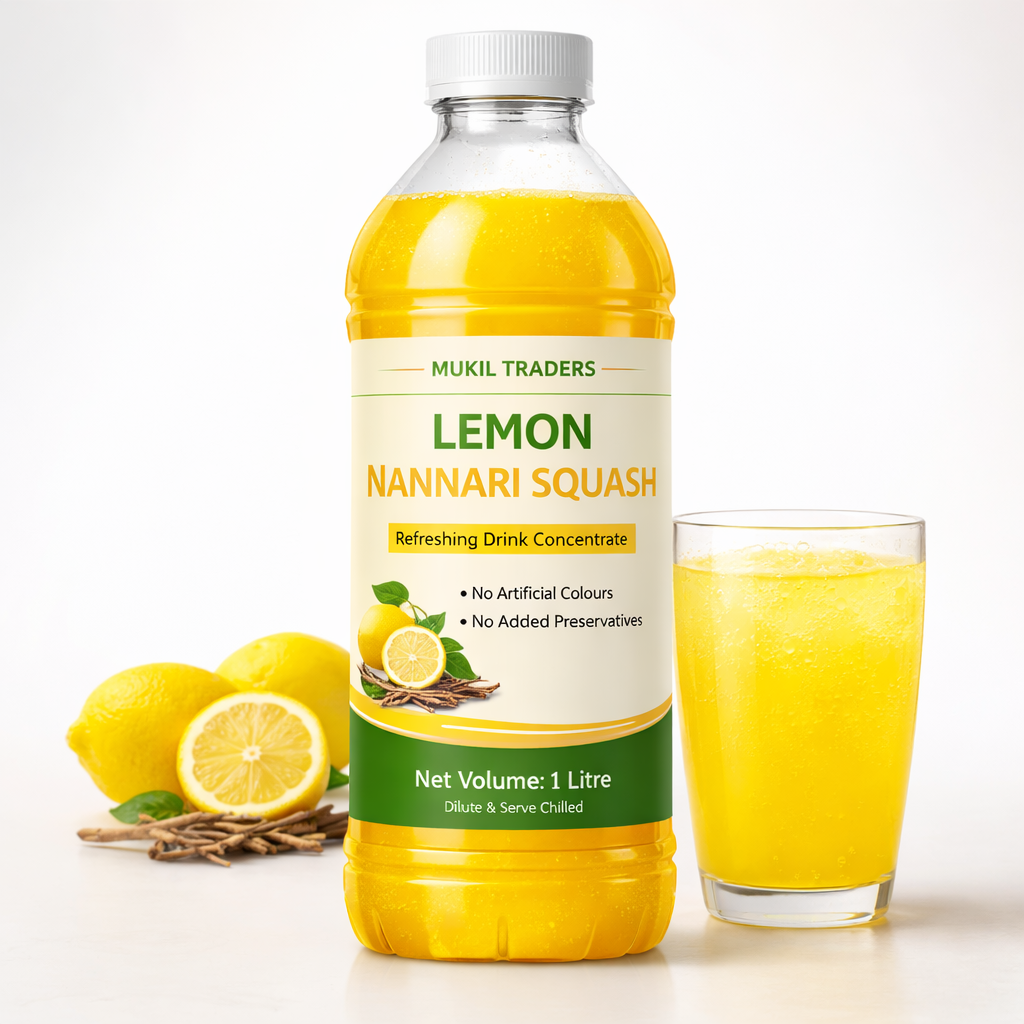 Lemon Nannari Squash (1 litre)