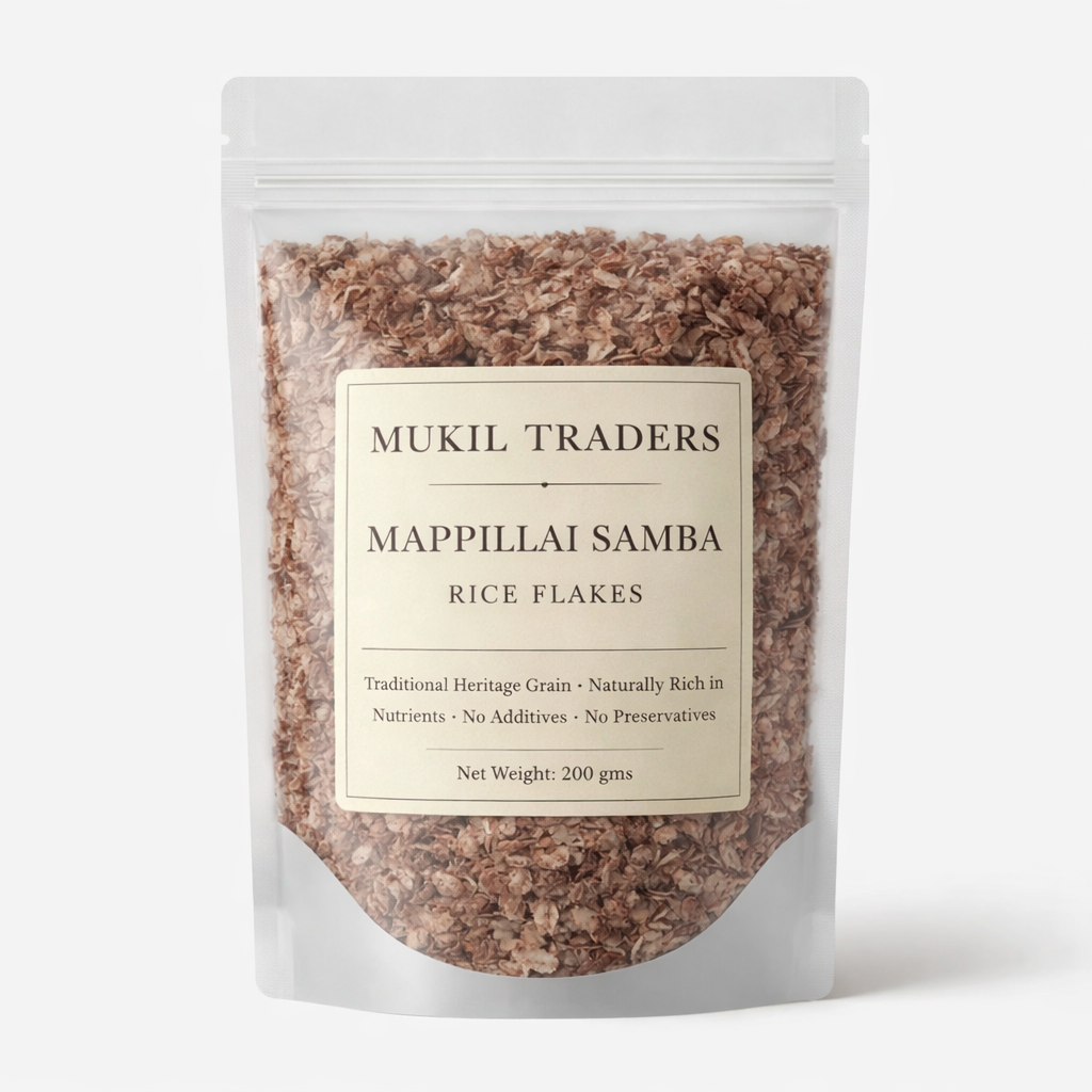 Mappillai Samba Traditional Rice Flakes (200 gms)