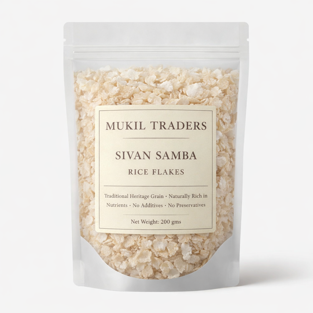 Sivan Samba Traditional Rice Flakes (200 gms)
